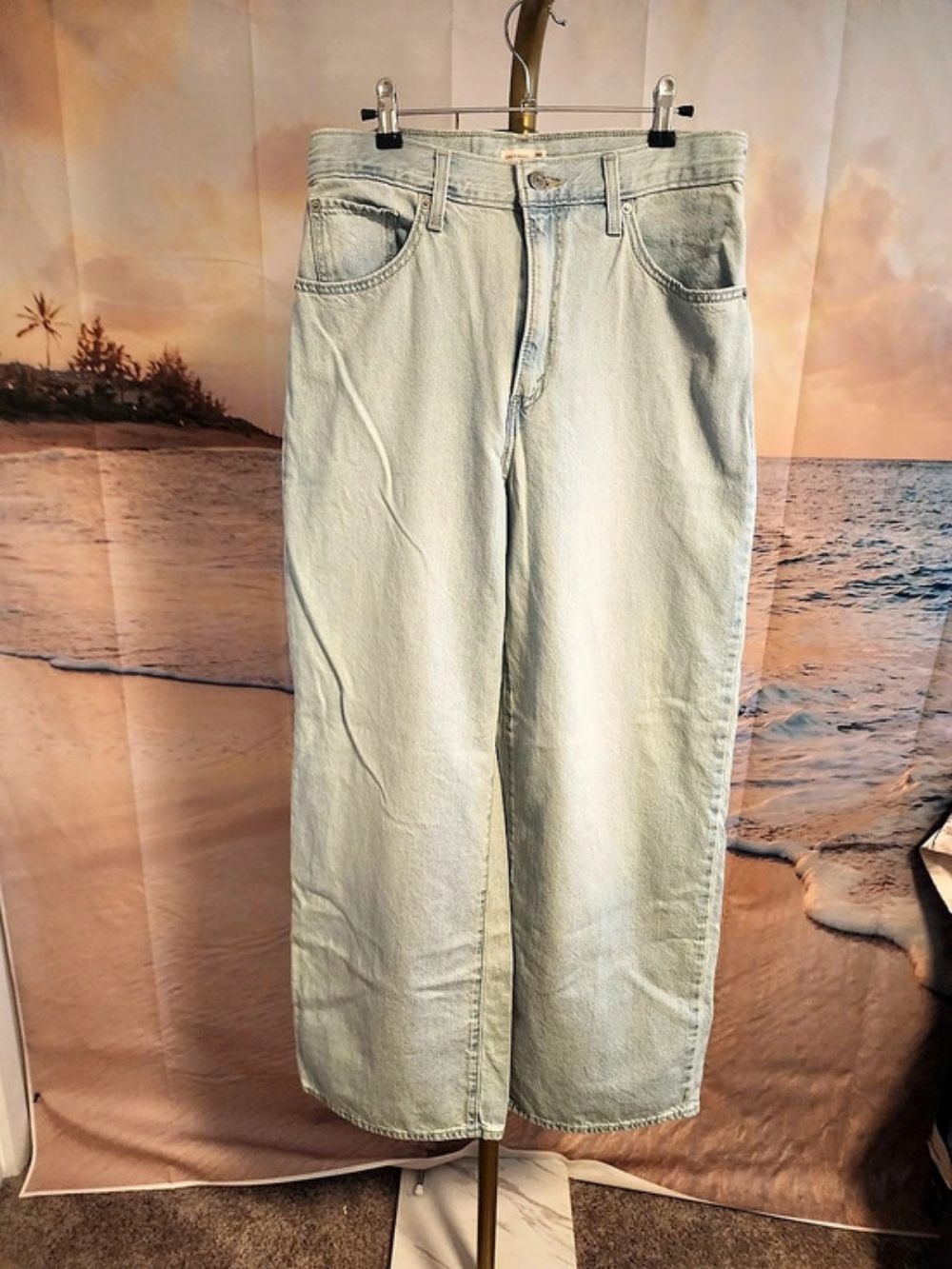 Levi's Cinch Baggy Jeans Blue Waist 29